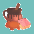 Buscar panadería pegatinas Rosa