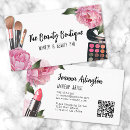 Buscar color rosa de tarjetas de visita Salón de belleza
