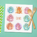 Buscar dragones servilletas Para niños