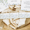 Buscar floral boda cintas invitaciones Mínimo