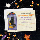 Buscar el gato negro invitaciones General y unisex