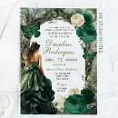 Buscar bosque esmeralda verde invitaciones Para ella