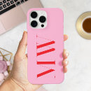Buscar rosa del rojo iphone fundas Monograma