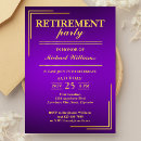 Buscar retirement invitaciones Clásico