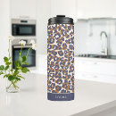 Buscar leopardo marrón tazas Elegante