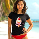 Buscar ice cream camisetas Cono de helado