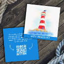 Buscar faro rojo invitaciones Acuarela