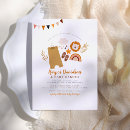 Buscar color naranja invitaciones Futura madre