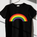 Buscar corazón del arco iris camisetas Para él