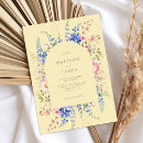 Buscar flores amarillas invitaciones Prometida