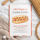 Buscar del perro invitaciones de cumpleaños Moderno