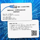 Buscar tecnología la información de tarjetas de visita Computadoras