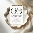 Buscar número 60 invitaciones Simple