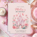 Buscar castillo de la princesa invitaciones Fiesta