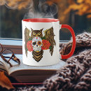 Buscar sugar tazas Día de los muertos