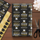 Buscar negro oro papel de regalo Moderno