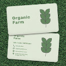 Buscar agricultura orgánica tarjetas de visita Agricultor