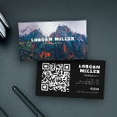 Buscar qr code tarjetas de visita Minimalista