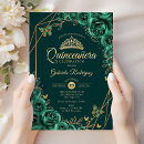 Buscar oro verde invitaciones Floral