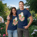 Buscar búho rosado camisetas Pájaro