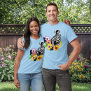 Buscar cebra rayada camisetas Rayas blancas y negras