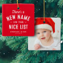 Buscar el primer del bebé adornos Primera navidad