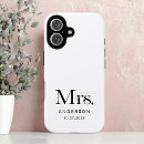 Buscar mr mrs iphone fundas Blanco y negro