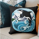 Buscar orca cojines Azul