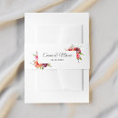 Buscar floral boda cintas invitaciones Moderno