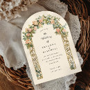 Buscar pintado a mano boda invitaciones Caprichoso