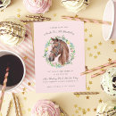 Buscar equino invitaciones Marrón claro