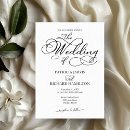 Buscar elegante la escritura boda invitaciones Parejas