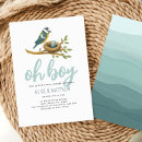 Buscar oh boy invitaciones Minimalista