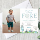 Buscar del golf invitaciones de cumpleaños Para niños