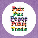 Buscar español pegatinas Paz
