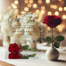 Buscar roja del boda invitaciones Invitados