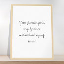 Buscar letras manuscritas posters Moderno