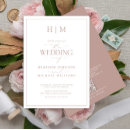 Buscar del d boda invitaciones Monograma