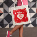 Buscar corazón rojo bolsos Para ella