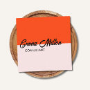 Buscar naranjas tarjetas de visita General y unisex