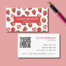 Buscar fresas tarjetas de visita Profesional