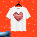 Buscar corazón rojo camisetas Romántico