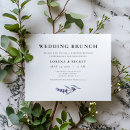 Buscar brunch del del poste boda invitaciones Elegante