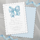 Buscar cinta azul invitaciones Futura madre