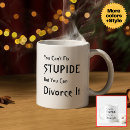 Buscar divorcio café tazas Para ella