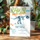 Buscar fósil invitaciones Para niños