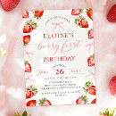 Buscar invitaciones primer cumpleaños Chica 1 ᵉʳ cumpleaños
