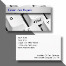 Buscar ordenador tarjetas de visita Servicio