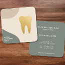 Buscar higienista dental tarjetas de visita Minimalista