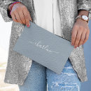 Buscar blanco y azul bolsos Dama de honor